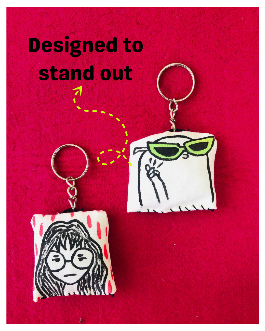 Fabricated Keychains