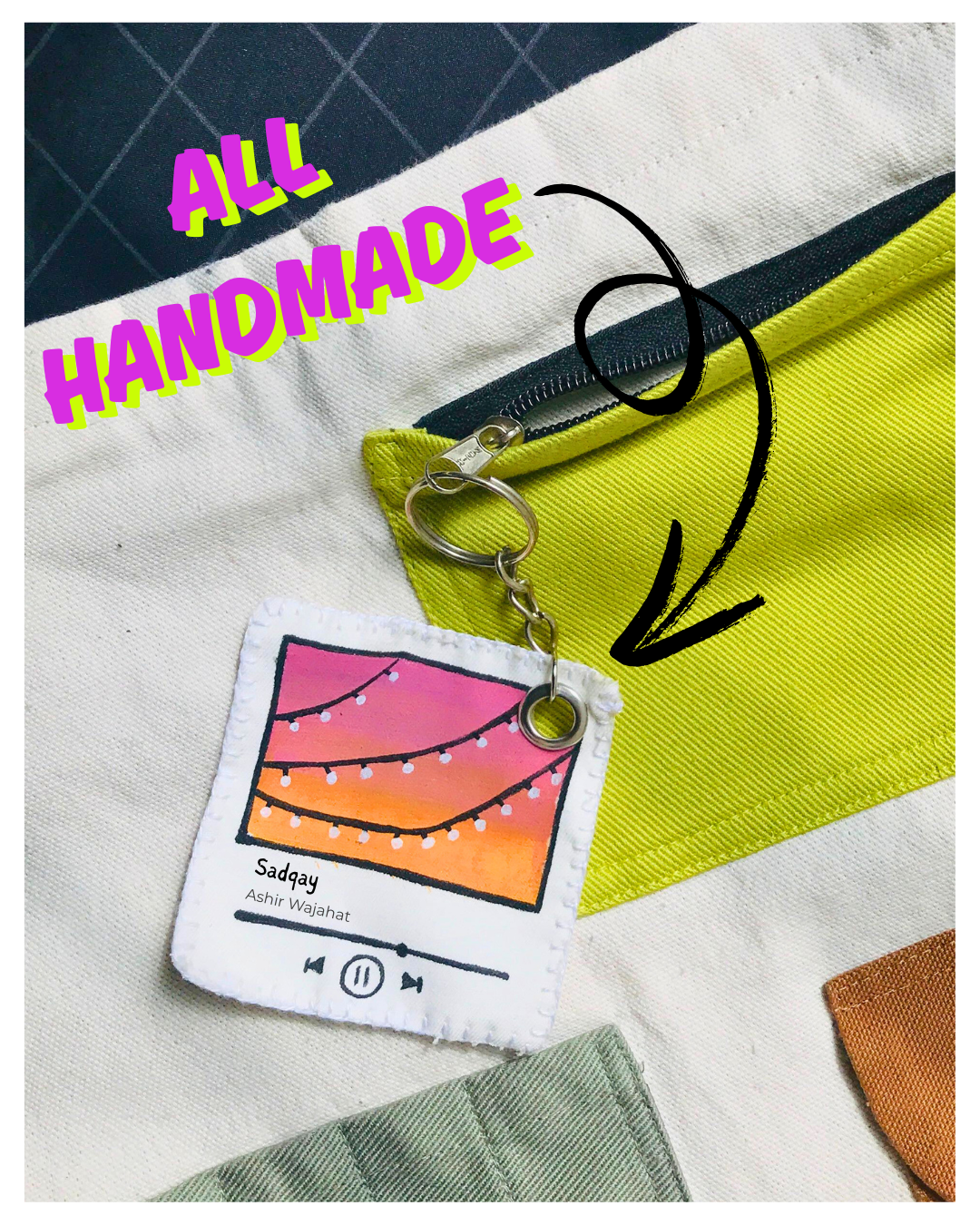 Fabricated Keychains