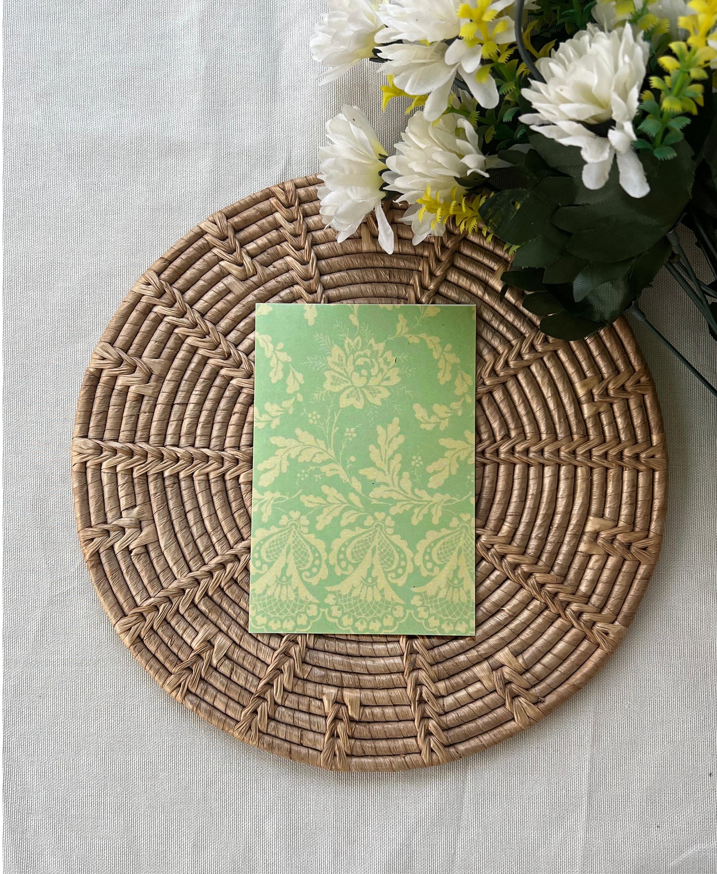Blooming Greeting Card – Personalizable Back Option