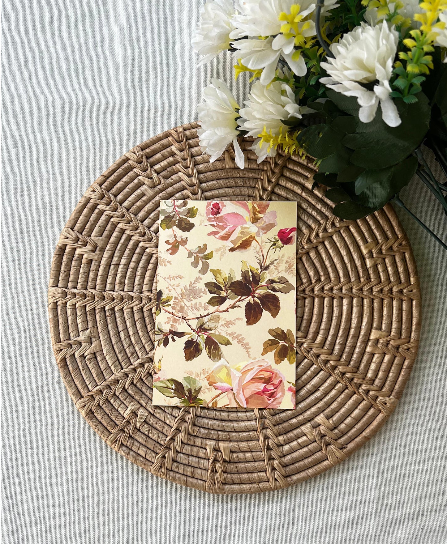 Blooming Greeting Card – Personalizable Back Option