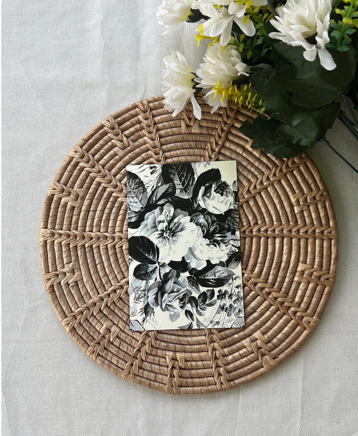 Blooming Greeting Card – Personalizable Back Option