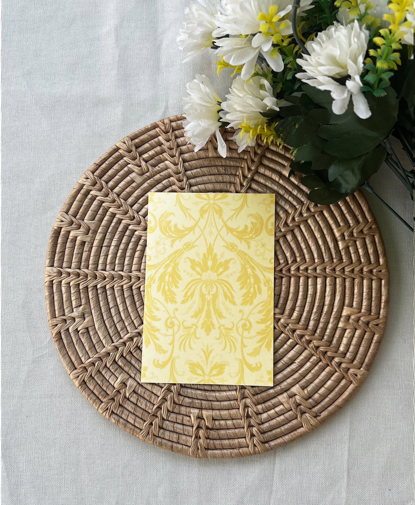 Blooming Greeting Card – Personalizable Back Option