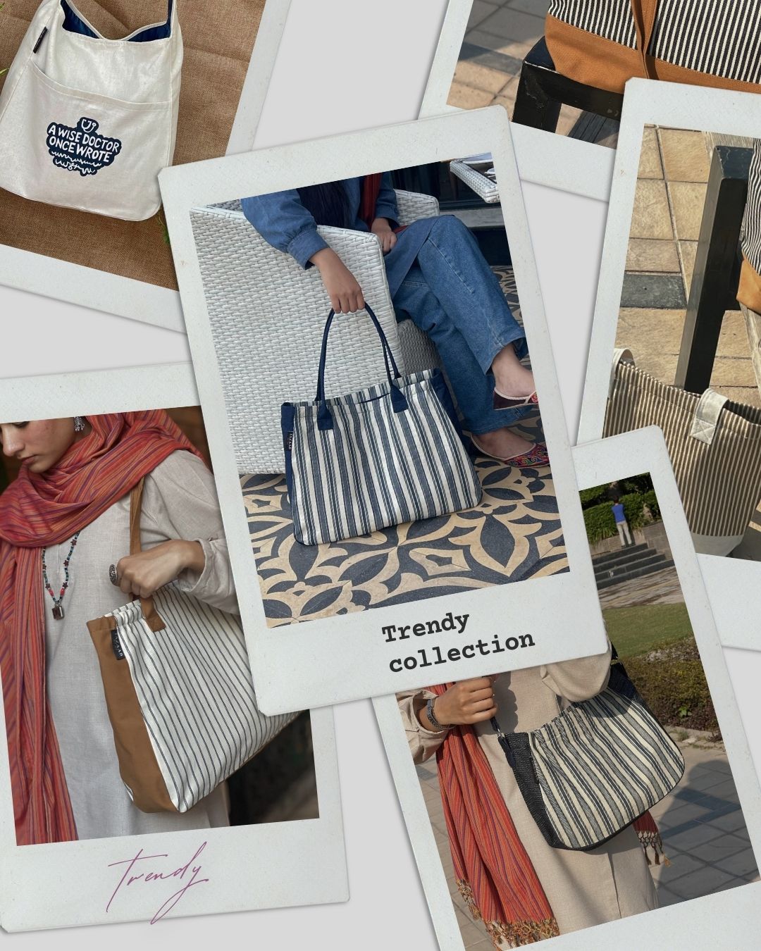 Trendy Tote Bags