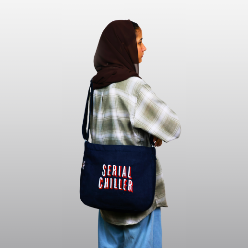 Cross Body Tote Bag - Serial  Chiller
