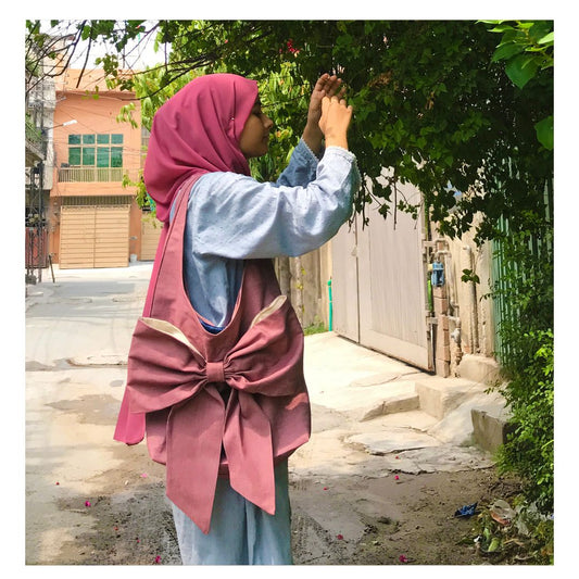 "Hobo Bag with Bow Collection by Jazaab"