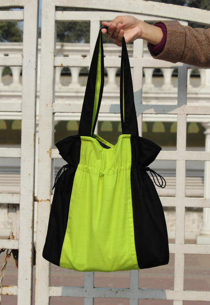 Draw string bag ( highlighter color )