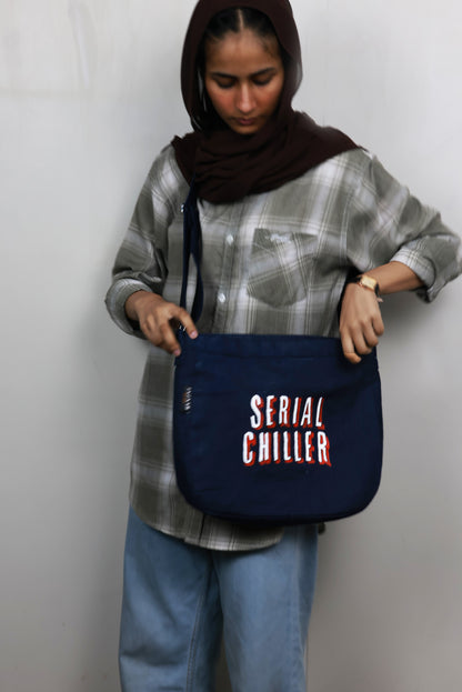 Cross Body Tote Bag - Serial  Chiller
